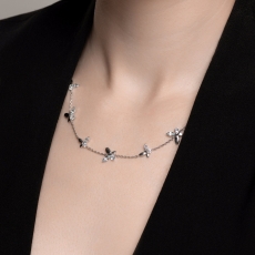 Topaz daşlı gümüş boyunbağı 3